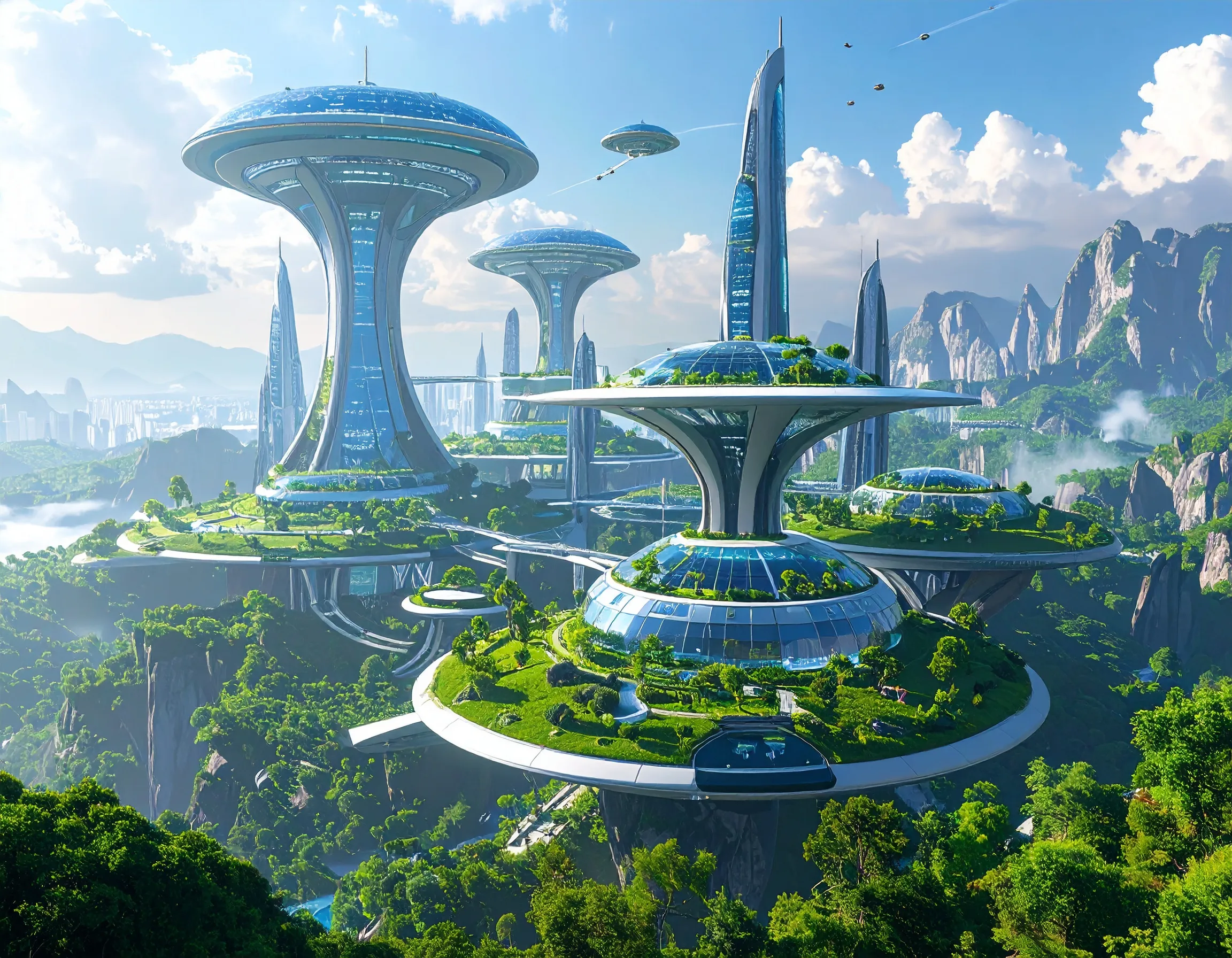 Neosphere cityscape 4